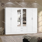 COMBO TỐI ƯU | GIƯỜNG GỖ THÔNG MINH & TỦ QUẦN ÁO CÓ GƯƠNG HTA