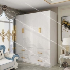 COMBO HIỆN ĐẠI | GIƯỜNG KIỂU TATAMI, TỦ QUẦN ÁO GỖ & BÀN TRANG ĐIỂM KÈM TAB ĐẦU GIƯỜNG