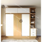 COMBO TỐI GIẢN | GIƯỜNG NGỦ BỆT KIỂU NHẬT CAO CẤP & TỦ QUẦN ÁO CỬA TRƯỢT