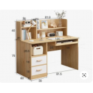 COMBO PHÒNG NGỦ NHỎ | GIƯỜNG TẦNG, TỦ SÁCH 4 TẦNG & BÀN HỌC