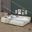 COMBO CHO TRẺ | GIƯỜNG PHẢN GHÉP NỐI & TỦ SÁCH ĐA NĂNG