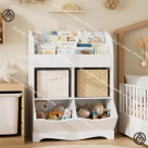 COMBO CHO TRẺ | GIƯỜNG PHẢN GHÉP NỐI & TỦ SÁCH ĐA NĂNG