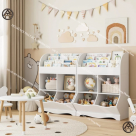 COMBO CHO TRẺ | GIƯỜNG PHẢN GHÉP NỐI & TỦ SÁCH ĐA NĂNG