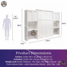 COMBO THÔNG MINH | GIƯỜNG ĐA NĂNG, TỦ QUẦN ÁO & BÀN TRANG ĐIỂM