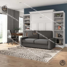 COMBO GỌN NHẸ | GIƯỜNG SOFA ĐA NĂNG & TỦ QUẦN ÁO TRẮNG ĐẸP HTA