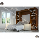 COMBO GỌN NHẸ | GIƯỜNG SOFA ĐA NĂNG & TỦ QUẦN ÁO TRẮNG ĐẸP HTA