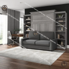 COMBO GỌN NHẸ | GIƯỜNG SOFA ĐA NĂNG & TỦ QUẦN ÁO TRẮNG ĐẸP HTA