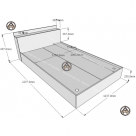 COMBO BỀN ĐẸP | GIƯỜNG NGỦ GỖ CÔNG NGHIỆP & TỦ QUẦN ÁO ĐỤNG TRẦN