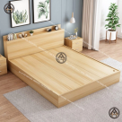 COMBO BỀN ĐẸP | GIƯỜNG NGỦ GỖ CÔNG NGHIỆP & TỦ QUẦN ÁO ĐỤNG TRẦN