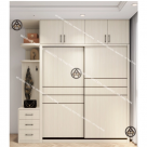 COMBO BỀN ĐẸP | GIƯỜNG NGỦ GỖ CÔNG NGHIỆP & TỦ QUẦN ÁO ĐỤNG TRẦN