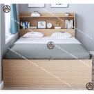 COMBO ĐA NĂNG | GIƯỜNG NGỦ GỖ & TỦ QUẦN ÁO GỖ KÈM BÀN TRANG ĐIỂM