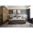 COMBO TỐI GIẢN NHẬT BẢN | GIƯỜNG HỘP GỖ & TỦ QUẦN ÁO PHÒNG NGỦ