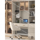 COMBO CHUNG CƯ | GIƯỜNG HỘP GỖ CÔNG NGHIỆP & TỦ QUẦN ÁO KÍNH ĐẸP