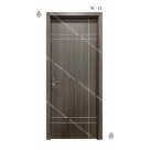 Cửa gỗ composite soi chỉ kết hợp ngang - dọc Đồ Gỗ Nội Thất HTA