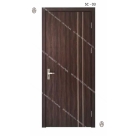 Cửa gỗ composite soi chỉ dọc tinh tế Đồ Gỗ Nội Thất HTA