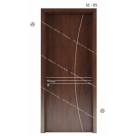 Cửa gỗ composite soi chỉ hình học độc đáo nổi bật Đồ Gỗ Nội Thất HTA
