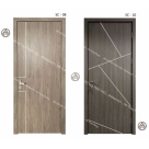 Cửa gỗ composite soi chỉ hình học độc đáo nổi bật Đồ Gỗ Nội Thất HTA