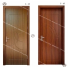 Cửa gỗ composite soi huỳnh âm CNC vòng cung, bán nguyệt cao cấp Đồ Gỗ Nội Thất HTA