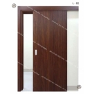 Cửa lùa gỗ composite cánh phẳng đơn giản, tiện nghi, bền bỉ Đồ Gỗ Nội Thất HTA