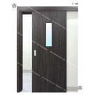 Cửa lùa gỗ composite phối kính cường lực tối ưu, đón sáng tự nhiên Đồ Gỗ Nội Thất HTA
