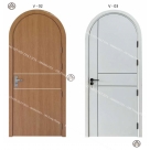 Cửa gỗ composite hình vòm soi chỉ vẻ đẹp tinh tế trong từng đường nét cửa Đồ Gỗ Nội Thất HTA