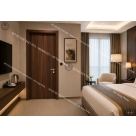 Cửa gỗ công nghiệp Melamine/Laminate cánh phẳng đẹp bền bỉ với thời gian Đồ Gỗ Nội Thất HTA