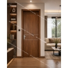 Cửa gỗ công nghiệp Melamine/Laminate soi chỉ ngang điểm xuyết nét tinh tế cho ngôi nhà Đồ Gỗ Nội Thất HTA