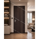 Cửa gỗ công nghiệp Melamine/Laminate soi chỉ dọc vẻ đẹp thanh thoát, hiện đại Đồ Gỗ Nội Thất HTA