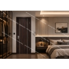 Cửa gỗ công nghiệp Melamine/Laminate soi chỉ dọc vẻ đẹp thanh thoát, hiện đại Đồ Gỗ Nội Thất HTA