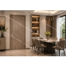 Cửa gỗ công nghiệp Melamine/Laminate soi chỉ hình học phá cách và độc đáo cho không gian Đồ Gỗ Nội Thất HTA