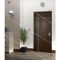 Cửa gỗ composite soi chỉ âm hoặc chỉ nhôm Đồ Gỗ Nội Thất HTA