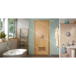 Cửa gỗ composite nhà vệ sinh ô chớp thoát khí giải pháp thông thoáng Đồ Gỗ Nội Thất HTA