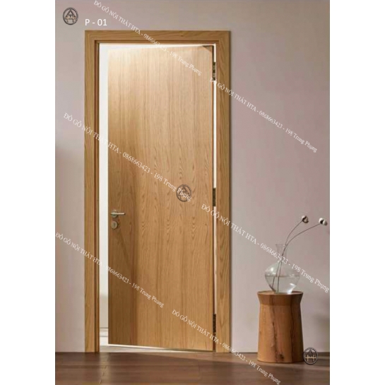 Cửa gỗ composite cánh phẳng Đồ Gỗ Nội Thất HTA