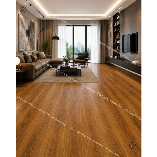 Sàn Gỗ Công Nghiệp HDF Lát Thẳng Good Floor Ấm Cúng Và Bền Bỉ Đồ Gỗ Nội Thất HTA