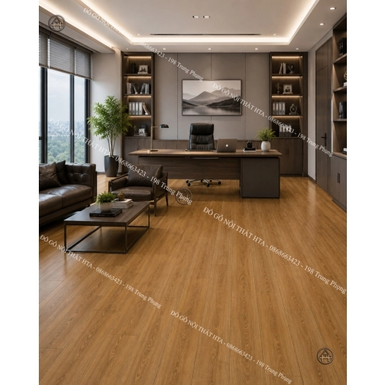Sàn Gỗ Công Nghiệp HDF Lát Thẳng Vertex Floor Sang Trọng, Chống Ẩm Vượt Trội Đồ Gỗ Nội Thất HTA