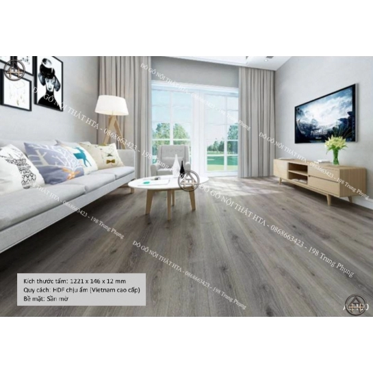 Sàn Gỗ Công Nghiệp HDF Lát Thẳng Architech Tinh Tế Và Chịu Ẩm Tối Ưu Đồ Gỗ Nội Thất HTA